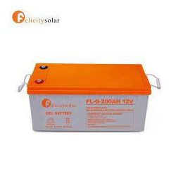 Batterie Gel 200Ah/12V de qualité pour une installation solaire